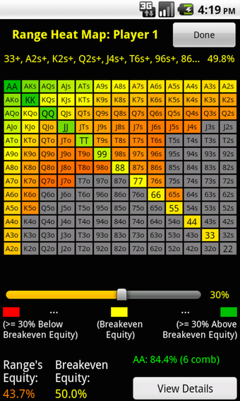 Image 3 for PokerCruncher - Advanced …