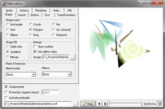 Image 0 for Delphi SWF SDK
