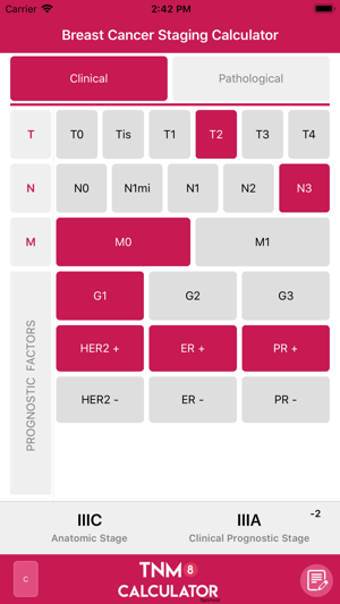 Image 1 for TNM8 Breast Cancer Calcul…