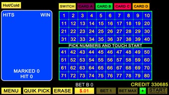 Imagen 1 para Keno Four Card
