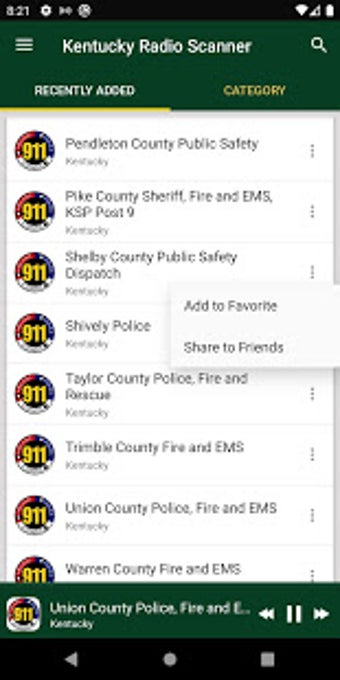 Imagen 2 para Kentucky Scanner Radio  U…