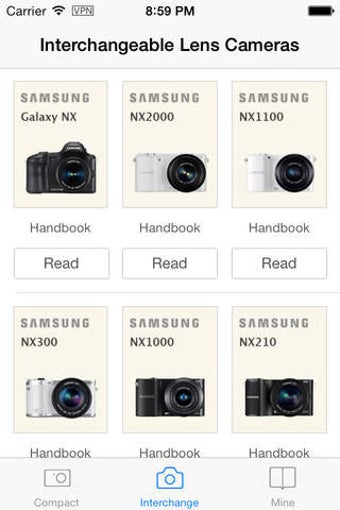 Imagen 0 para Samsung Camera Handbooks