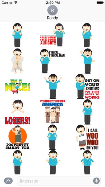 Image 0 for South Park: Randy Sticker…