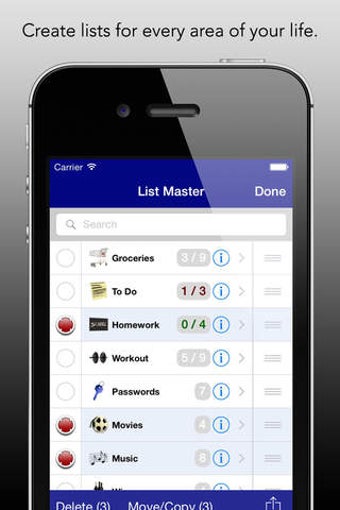 Image 0 for List Master - Create List…