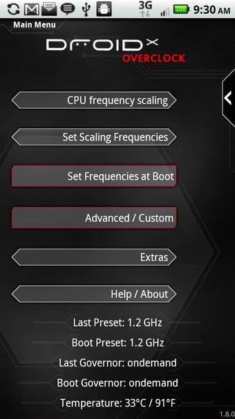 Image 0 for Droid Overclock