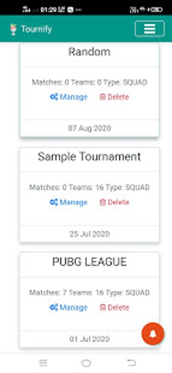 Image 0 for Tournify - Tournament man…