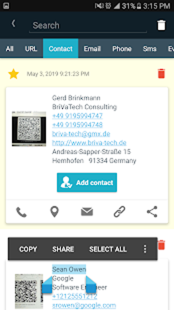 Imagen 1 para QR Code Reader no ads