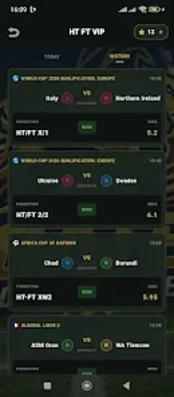 Image 0 for Goated Correct Scores -HT…