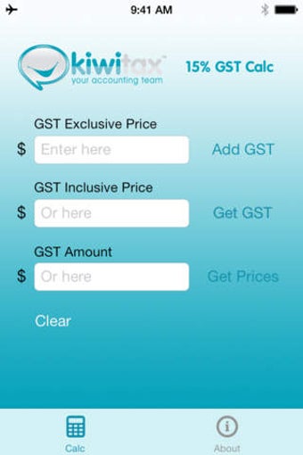 Image 0 for Kiwitax GST Calculator