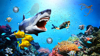 Image 1 for Angry Shark Attack - Wild…