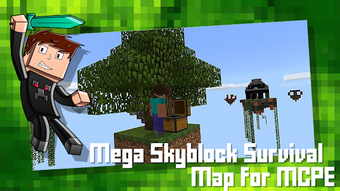 Imagen 1 para Mega Skyblock Survival Ma…