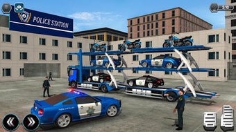 Image 0 for US Police Robot Car Trans…