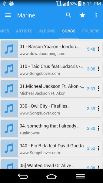Image 0 for Marine Music Player