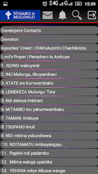 Imagen 0 para Nyimbo Za Mulungu (Chewa …