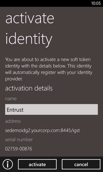 Image 2 for Entrust OTP for Windows 1…