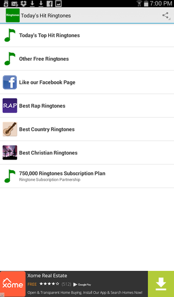 Imagen 1 para Today's Hit Ringtones
