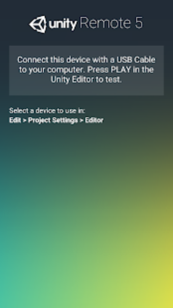 Image 1 for Unity Remote 5