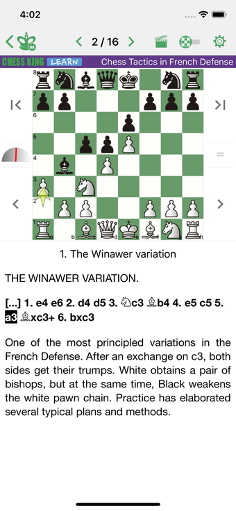 Image 2 for Chess Tactics in French D…