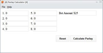 Image 0 for Parlay Calculator