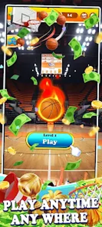 Image 0 for Basketball lightning synt…