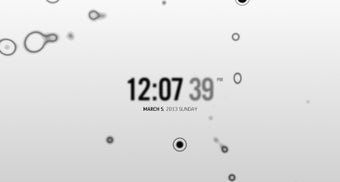 Image 0 for Molecular White Screensav…