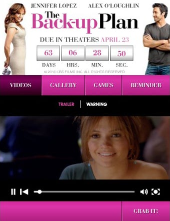Image 0 for The Back-up Plan Widget