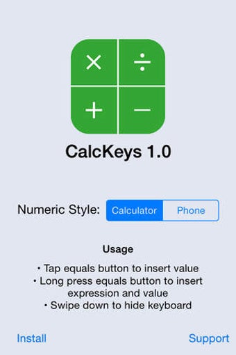 Imagen 0 para CalcKeys - The Calculator…