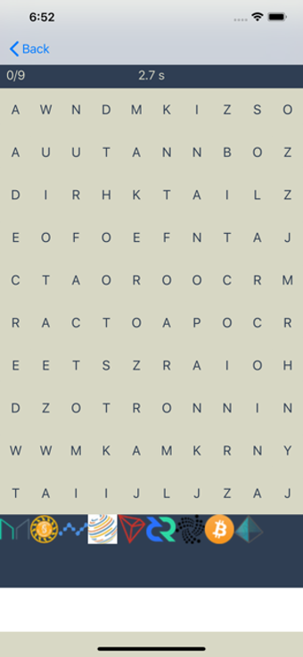 Image 0 for Crypto Word Search - Find…