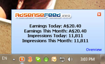 Image 0 for Adsense Earnings Tracker