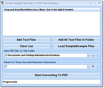 Image 0 for Convert Multiple Text Fil…