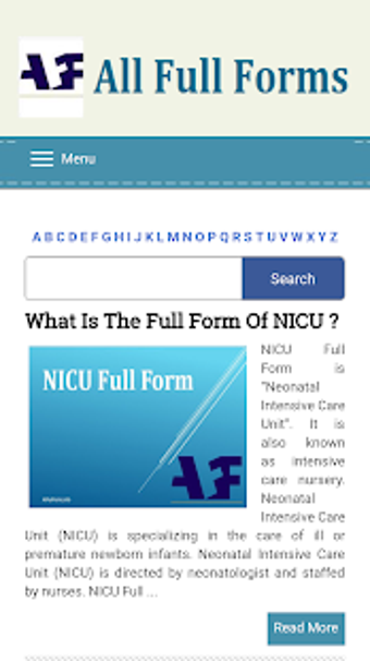 Image 1 for All Full Forms