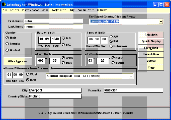 Image 1 for Astrology for Windows