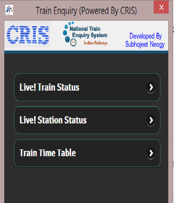 Image 0 for Train Enquiry And Live St…