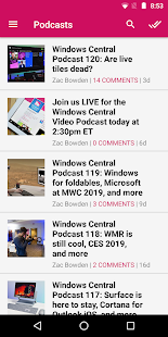 Image 0 for Windows Central  The app!