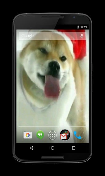 Imagen 2 para Christmas Puppy Live Wall…