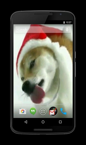 Imagen 0 para Christmas Puppy Live Wall…