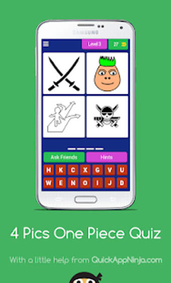 Image 0 for 4 Pics One Piece Quiz