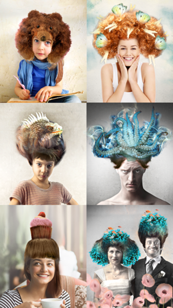 Image 0 for Surreal wigs  Creative ha…