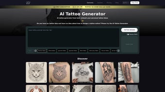 Image 0 for Tattoo AI Design
