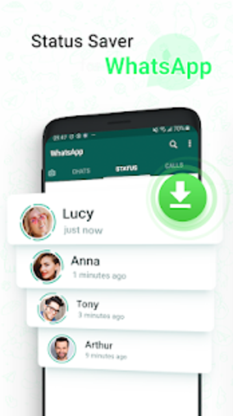 Imagen 1 para Status Saver for WhatsApp…