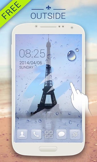 Imagen 1 para Outside GO Launcher Live …