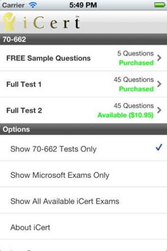 Imagen 5 para iCert 640-802 Practice Ex…