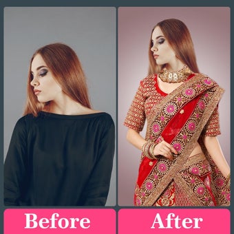 Image 2 for Royal Bridal Photo Suit M…