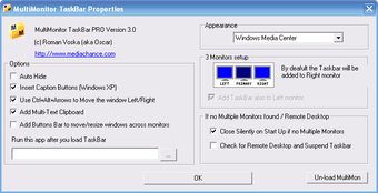 Image 0 for MultiMonitor Taskbar PRO