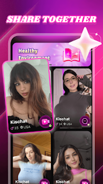 Image 0 for Kischat-Video Chat  Meet …