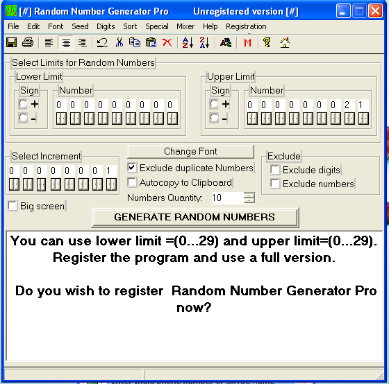 Image 0 for Random Number Generator P…