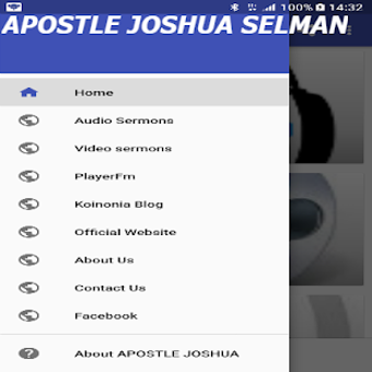 Imagen 0 para APOSTLE JOSHUA SELMAN