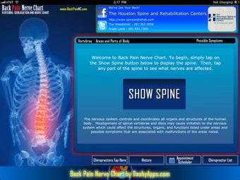 Image 0 for Back Pain Nerve Chart
