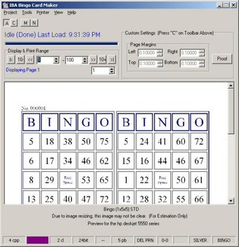 Imagen 0 para IBA Bingo Card Maker