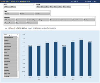 Imagen 1 para Personal Finance Manager
